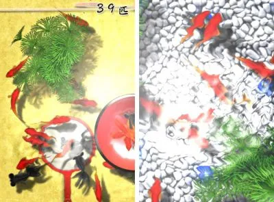 桜金魚すくい